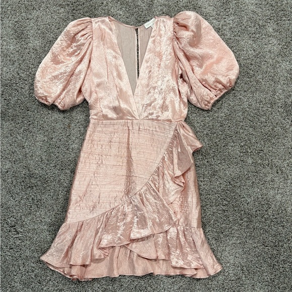 Ronny Kobo Mindy Puff Sleeve Dress XS - Picture 1 of 4